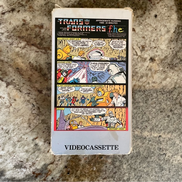 The Transformers Volume 7 Transport to Oblivion VHS 1984 FHE - Picture 2 of 4
